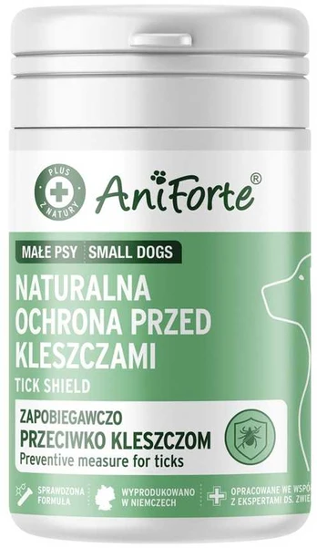 ANIFORTE Tick shield Small breeds - supplements for dogs - 60 tablets