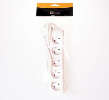 Libox 5 lizdai, balti, 5 m (LB0084-5)