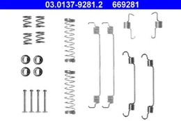 ATE 03.0137-9281.2 Brake shoe fitting kit