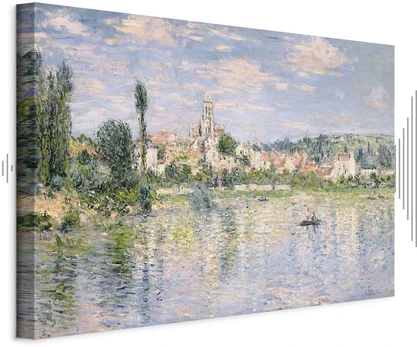 Paveikslas Claude Monet - Vétheuil vaizdas vasarą