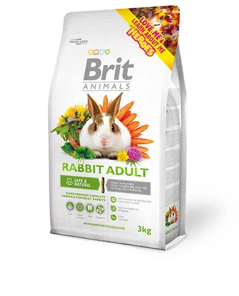 Brit Animals Rabbit Adult Complete 3kg