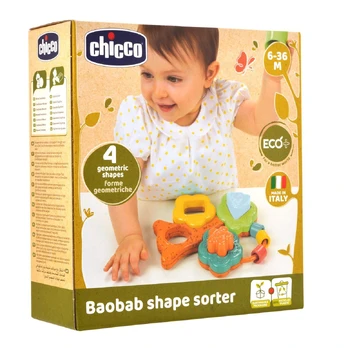 CHICCO Formelių rūšiavimo žaislas „Baobabas“