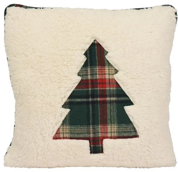 Decoris Cushion. 614572. žalias/ruda. 45 cm x 45 cm