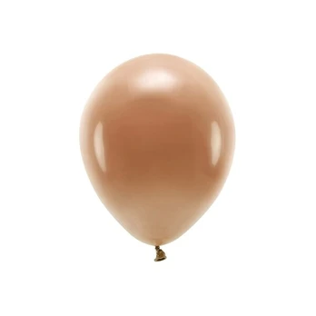 Eco balionai 30 cm 10 vnt, rudi