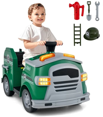 Gaisrinis automobilis Žalias