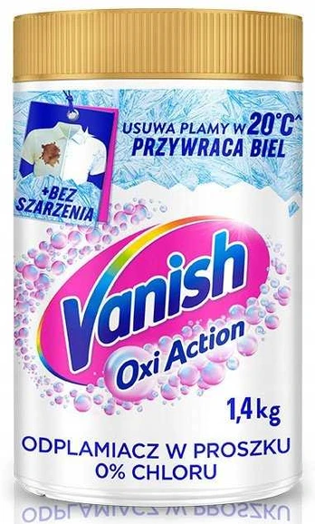 PROSZEK VANISH MULTI ACTION Baltas 1.4KG