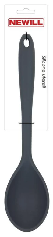 Serviravimo šaukštas Newill, silikonas, pilka sp., 27 cm