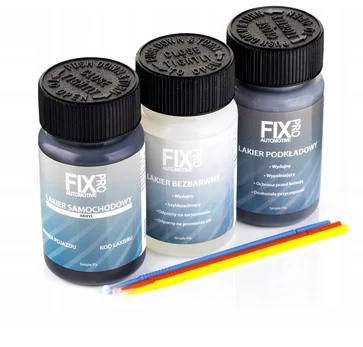 Fixpro Automobilinis dažas Renault Qnj + Gruntas + Bespalvis lakas 50ml