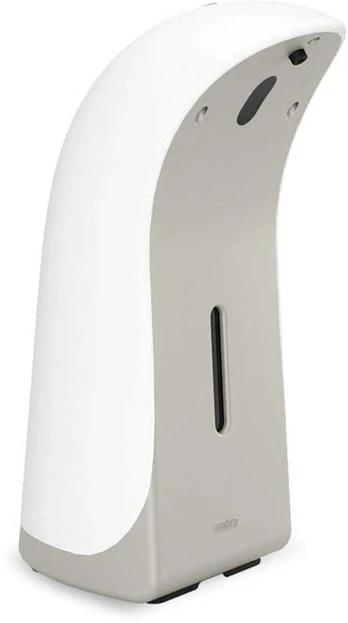 Skysto muilo dozatorius Mark EMPEROR AUTO, baltas/nikelio, 0.355 l