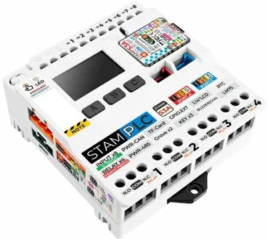 M5Stamp PLC – daiktų interneto loginis valdiklis su M5StampS3 moduliu – M5Stack K141
