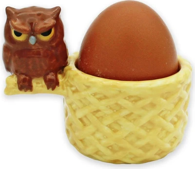 Winkee - Egg Cup Grumpy Owl Moody