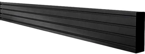 Laikiklis B Tech SYSTEM X - Horizontal Mounting Rail - 1.75m, Juodas