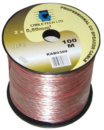 Cabletech Kolonėlių kabelis OFC 1.5mm 100m