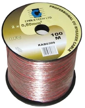 Cabletech Kolonėlių kabelis OFC 1.5mm 100m kaina