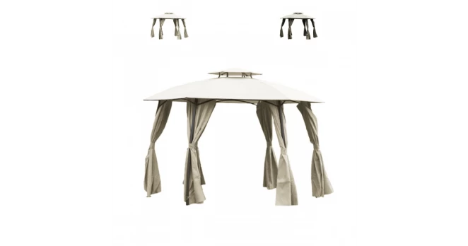 Apvalus Sodo Paviljonas 360X270 Cm