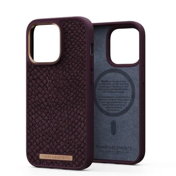 Njord by Elements Salmon Leather MagSafe iPhone 14 Pro