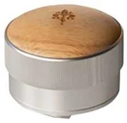 Kavamalė Eureka - Easy Adjustable Leveler 58,3mm Olive Wood