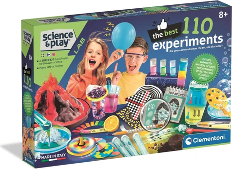 Clementoni - The Best 110 Experiments (78440)