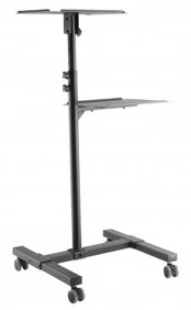 Stovas Techly Universal Adjustable Trolley 362145, juoda