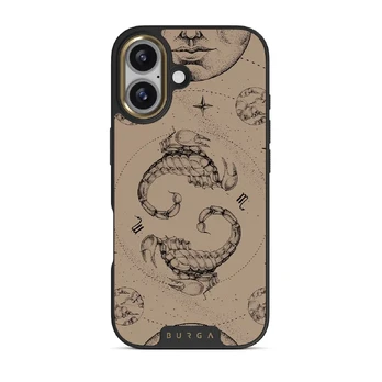 Scorpio - iPhone 17 Case, Elite Dark (MagSafe) / Gold / Beige