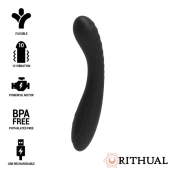 Vibratorius RITHUAL KRIYA G-SPOT BLACK kaina