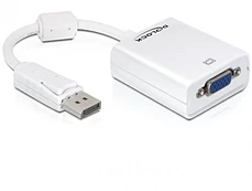 Adapteris Delock Display port 1.2, VGA, 0.12 m kaina