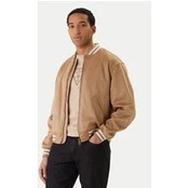 Guess Jeans Bomber striukė M6RL0J WJ842 Smėlio Regular Fit
