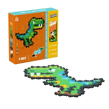 PLUS PLUS dėlionė pagal skaičius T-Rex, 4334