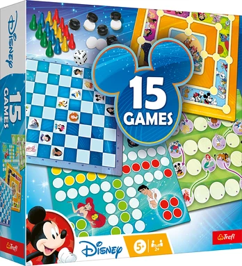 TREFL Set of 15in1 games Disney