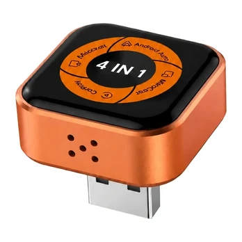 CARLINKIT Mini Ultra 6 Wireless Adapteris for CarPlay and Android Auto