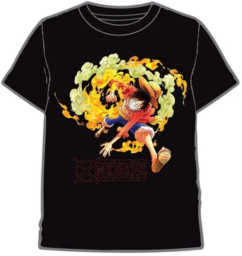 Toei Animation One Piece Attack Luffy adult t-shirt