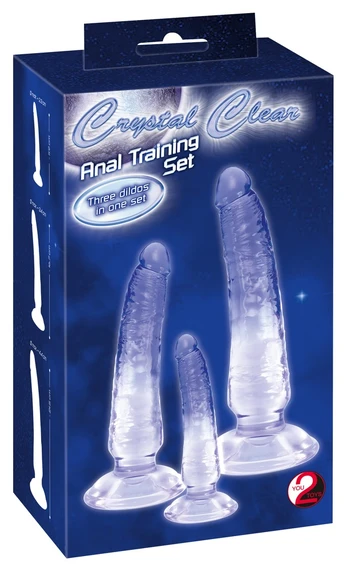 You2Toys 3pcs natural dildo set analinis dildo