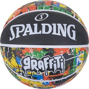 KREPŠINIO KAMUOLYS SPALDING RAINBOW GRAFFITI 5 DYDIS
