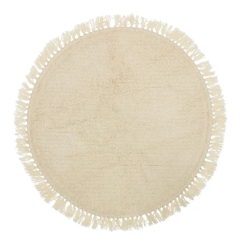 Bloomingville - Lenea Wool Rug - D110 cm (32708249)