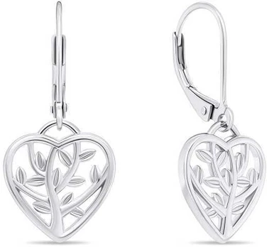 Brilio Silver Charming sidabrinis dangle earrings EA702W