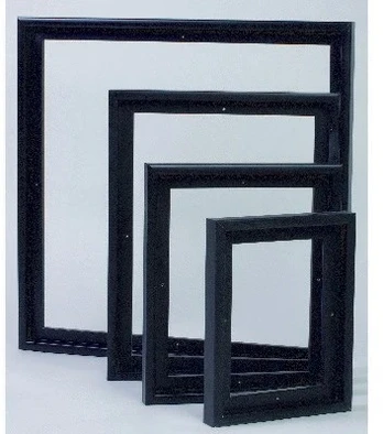 Artmax Svæveramme mat sort 20x20