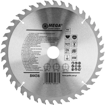 Mega Piła tarczowa do drewna 250*40t*30/20/16mm