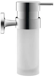 soap dispenser with holder Starck T, chrome
