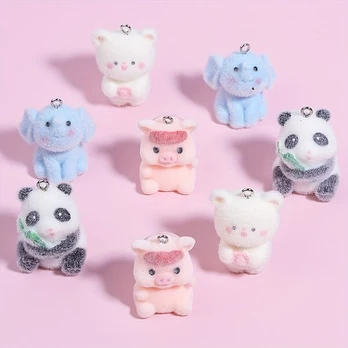 Pakabukas 3D dervos, 2pcs Panda