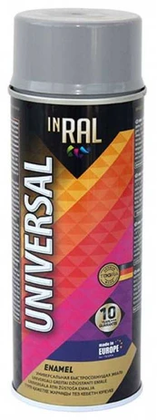 Dažai aerozolin. INRAL UNIVERSAL,pilki 400ml