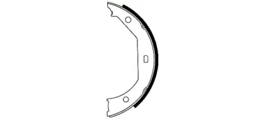 TEXTAR 91049300 Brake shoe set kaina