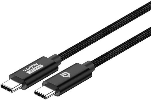 CONCEPTRONIC Kabelis USB-C3.2->C 100W/QC 10Gbs 1.20m sw