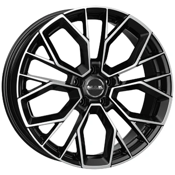 MAK Stilo R21 8.5J 5x108 ET45 CB72 Black Mirror