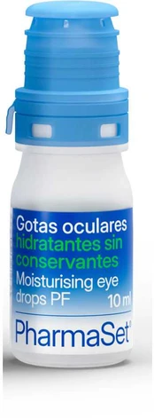 PHARMASET moisturizing eye drops without preservatives 10 ml