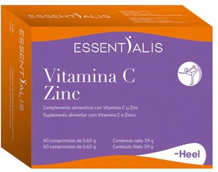 Heel Essentialis Vitamin C Zinc 60 Tablets