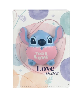STITCH užrašų knygelė Squishy 3D, 75248PTR