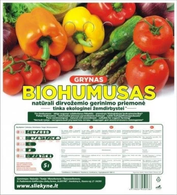 Biohumusas, 5 l