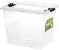 Keeeper Cornelia storage box clear 24 L box 1/2 kaina