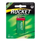 Rocket Heavy Duty 9V baterija, 1 vnt.