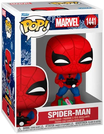 Funko POP figure Marvel Spider-Man with Gift